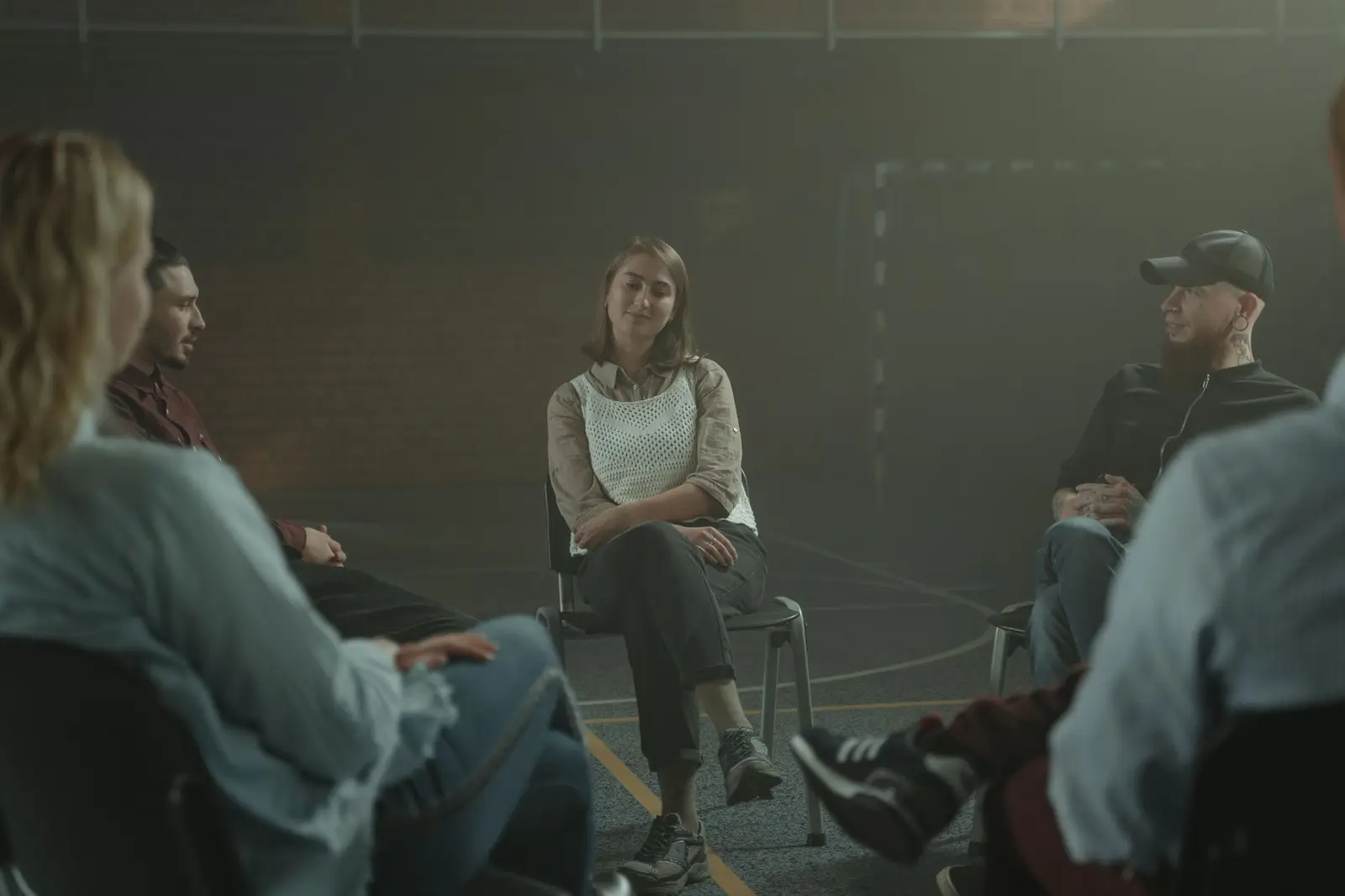 A supportive group counseling setting
