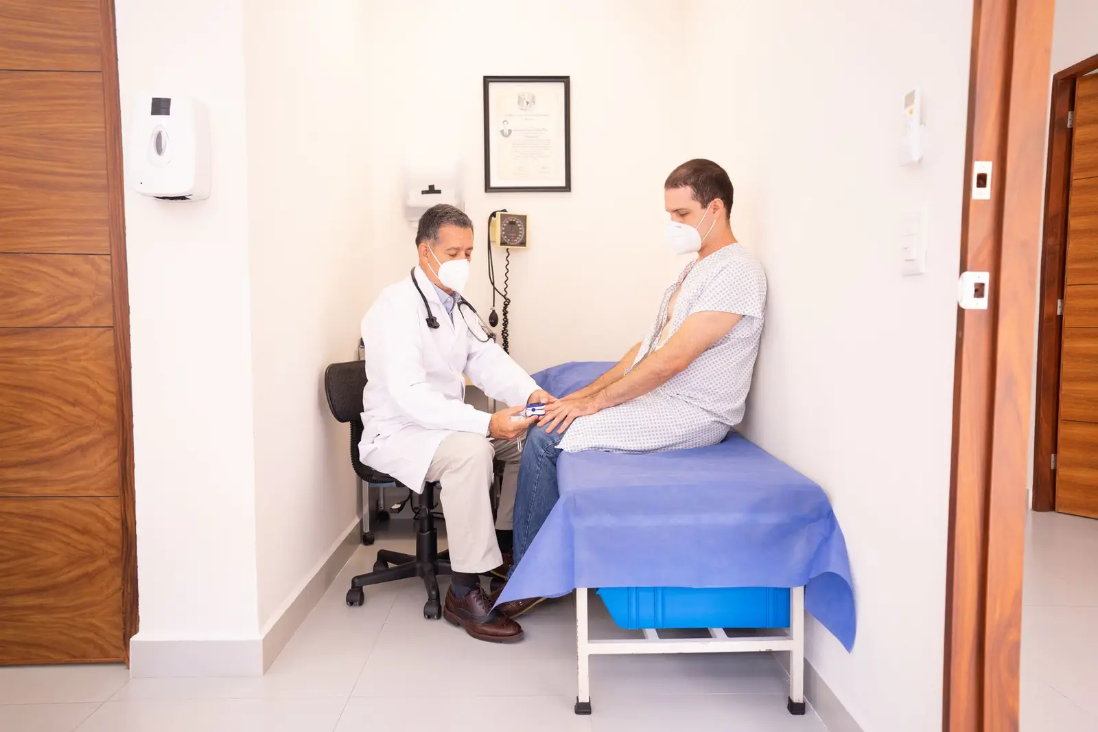A compassionate medical consultation
